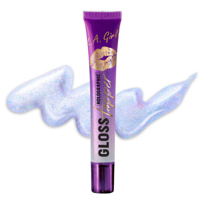 Luciu de buze L.A Girl Holographic Gloss Topper, 10ml - 572 Flashing Opal foto