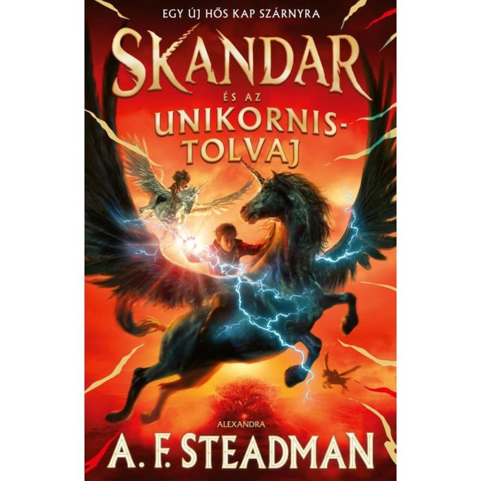 Skandar &eacute;s az unikornistolvaj - A.F. Steadman