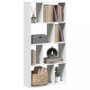 VidaXL Bibliotecă, alb, 60x20x120 cm, lemn prelucrat 858147