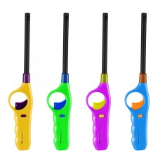 Bricheta pe gaz - reincarcabila - culori multiple - 27 cm - 16 buc/ display Best CarHome