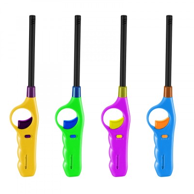 Bricheta pe gaz - reincarcabila - culori multiple - 27 cm - 16 buc/ display Best CarHome foto
