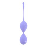 Bile vaginale - Vibe Therapy Fascinare Bile Duo din Silicon - culoare Violet