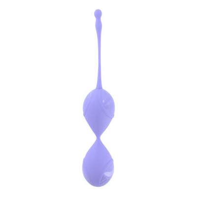 Bile vaginale - Vibe Therapy Fascinare Bile Duo din Silicon - culoare Violet foto