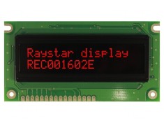 Afi?aj OLED Alfanumeric 16x2 Ro?u 84x44x10mm foto