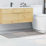 Covoraș de baie dreptunghi gri 70x120 cm poliester antiderapant