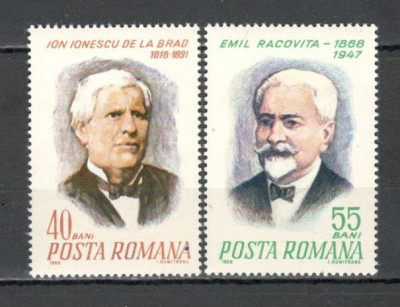 Romania.1968 Aniversari personalitati XR.575 foto