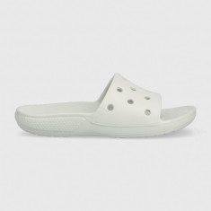 Crocs papuci Classic Slide culoarea gri 206121