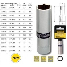 Tubulara adanca de 8mm in 12 puncte, TopMaster