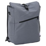 vidaXL Geanta de bicicletă suport 25 L Gri 33x16x48 cm