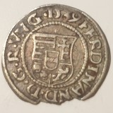 Ungaria 1 Denar 1536, Ferdinand I, Argint - Moneda Veche