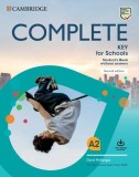 Complete Key for Schools, Student's Book without Answers with Online Practice - Paperback brosat - Cambridge