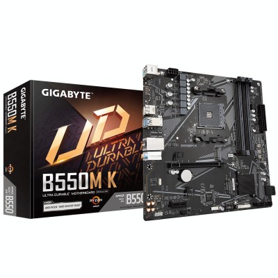 Placa de baza Gigabyte B550M K AM4 DDR4 foto