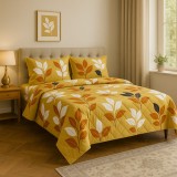 Set lenjerie de pat cu pilota usoara reversibila Lea 200x220 cm, pat dublu