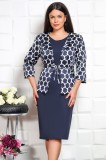 Sacou dama elegant cu model fagure - 60Marimea, Yves
