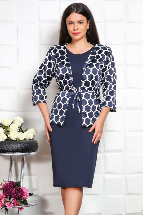 Sacou dama elegant cu model fagureMarimea