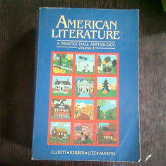 AMERICAN LITERATURE - ELLIOTT, KERBER, LITZ, MARTIN VOL. 2 (LITERATURA AMERICANA, ANTOLOGIE)