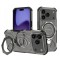 Husa pentru Apple iPhone 17 Pro, Techsuit, Carbon Shield Pro, Neagra Deschisa