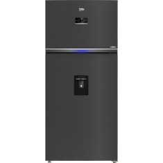 Frigider cu doua usi Beko RDNE650E40DZXBRN, 630 l, Neo Frost, Everfresh+, HarvestFresh, AeroFlow, ProSmart Inverter, Dozator apa, Clasa E, H 187 cm, D