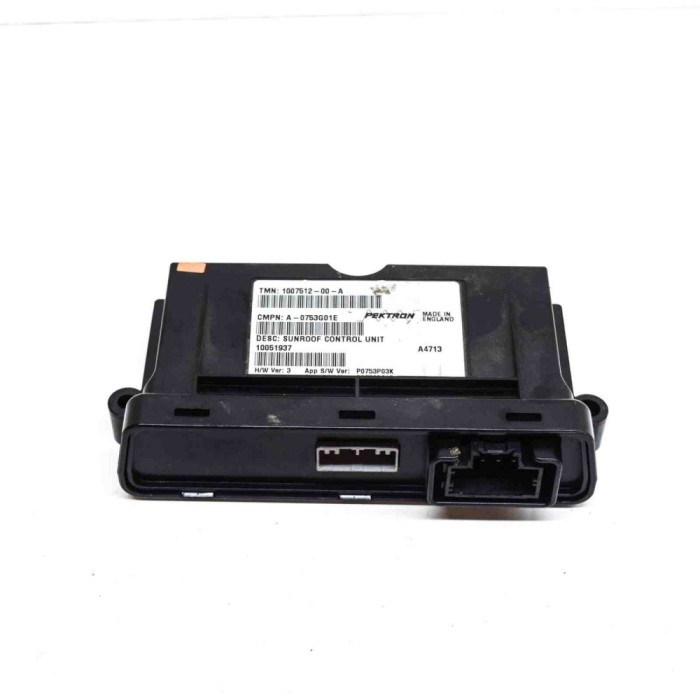 Modul de control trapa TESLA MODEL S 2015 OEM: A-0753G01E,1007512-00-A 11551245