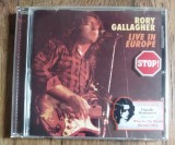 CD Rory Gallagher &ndash; Live In Europe