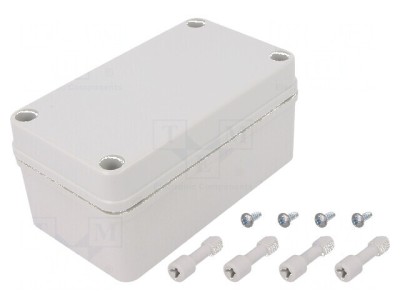 Carcasă universală gri PICCOLO - dimensiuni standard foto