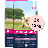 EUKANUBA PUPPY JUNIOR Lamb &amp;amp; Rice - 2 x 12 kg