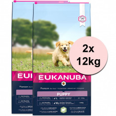 EUKANUBA PUPPY JUNIOR Lamb &amp; Rice - 2 x 12 kg