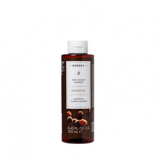 Șampon post-colorare KORRES cu ulei de argan 250 ml