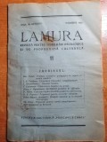 Lamura noiembrie 1927-art. em.paladi,i. alexandrescu,v. lovinescu