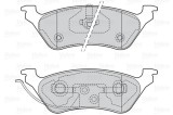 VALEO 302057 FIRST set placute frana,frana disc