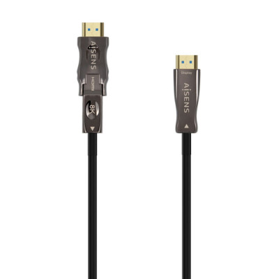 HDMI Cable Aisens A153-0648 Black 50 m foto