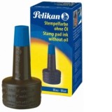 Tus stampile, cu aplicator, fără ulei, 28 ml, albastru