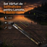 Set V&acirc;rfuri de Semnalizare pentru Lansete, 4 Bucăți