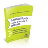 Teste rezolvate pentru reusita la examenul de definitivare invatatori