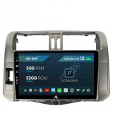 Cumpara ieftin Navigatie Toyota Land Cruiser Prado (2009-2013), Android 12, P-Octacore 2GB RAM + 32GB ROM, 9 Inch - AD-BGP9002+AD-BGRKIT070