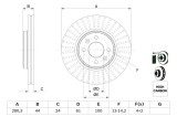BOSCH 0 986 478 590 Disc frana