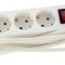 Prelungitor 5 prize 3m cu protectie cablu 3xg1.5mmp 16A 3500W IP20 Well