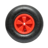 Roata pentru roaba 3.50-6 cu janta din plastic, usoara si rezistenta