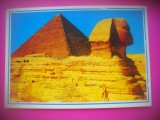 HOPCT 6774 SFINXUL SI PIRAMIDA DIN GIZA -EGIPT -AFRICA-NECIRCULATA