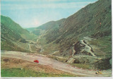 CPI B 11418 CARTE POSTALA - TRANSFAGARASANU. AUTOTURISM DACIA, Necirculata, Fotografie