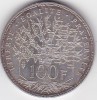 Franta 100 Francs franci 1982, Europa, Argint