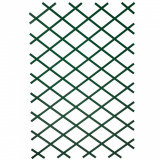 Nature Gard de grădină tip Trellis, 100 x 200 cm PVC, verde, 6040704