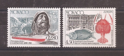 Monaco 1994 - EUROPA CEPT - Marile Descoperiri facute de Printul Albert I, MNH foto