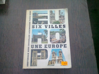 SIX VILLES UNE EUROPE - SION GEORGES (CARTE IN LIMBA FRANCEZA) foto
