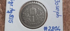 AUSTRIA 1 COROANA 1895 foto