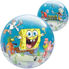 Balon Bubble 22&amp;quot;/56cm Qualatex, SpongeBob &amp;amp; Friends, 65581 foto