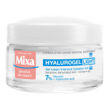 Cumpara ieftin Crema intens hidratanta 24h cu acid hialuronic pentru piele normal-uscata Hyalurogel Light, 50 ml, Mixa