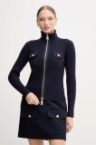 Marc Aurel cardigan culoarea bleumarin, 8020-8000-82093