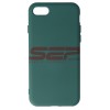 Husa Silicon iPhone 8, High Copy, Midnight Green - Protectie Premium