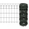 Gossi gard delimitare gradina fier vopsit electrostatic 10 x 0,65 m